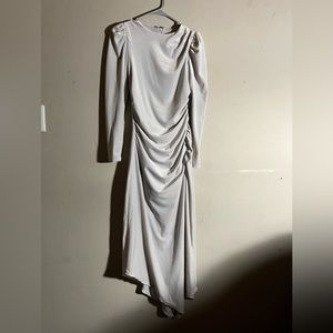 Silver elegant dress